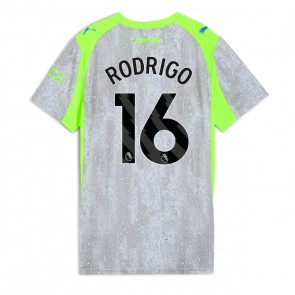 Manchester City Rodri Hernandez #16 Tredje Tröja Kvinnor 2025-26 Kortärmad